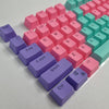 Set Tri-Color Fully Purple/Pink/Teal