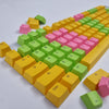 Set Tri-Color Mini Yellow/Green/Pink
