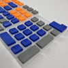 Set Tri-Color Pudding Blue/Orange/Grey