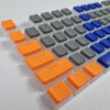 Set Tri-Color Pudding Orange/Grey/Blue