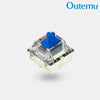 Switch Outemu Azul para teclados mecánicos, para mejorar tu experiencia de Gaming y/o de Mecanografía.